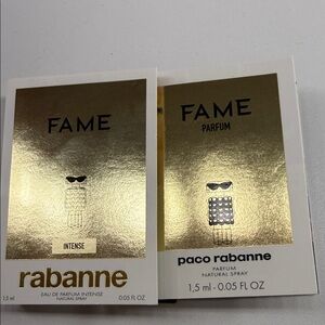 Paco Rabanne Fame Parfum with Gold and Black Details